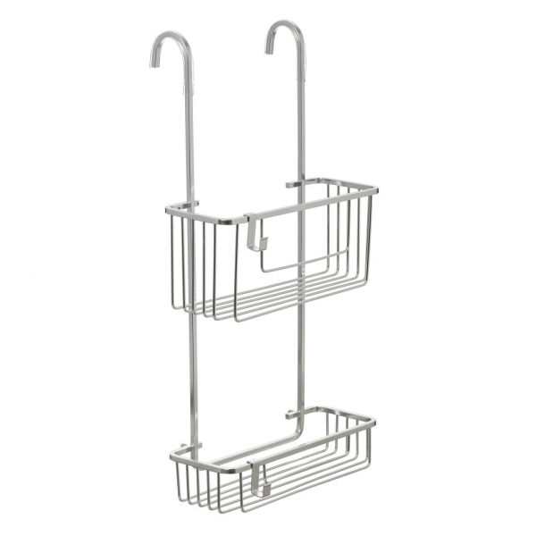 CESTILLO C/ COLGADOR MAMPARA 2 ALT ALUMINIUM