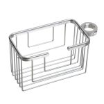 CESTILLO CON COLGADOR BARRA ALUMINIUM