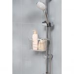 CESTILLO CON COLGADOR BARRA ALUMINIUM