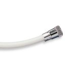 FLEXO DUCHA PVC LOOP REFORZ. 1,5m BLANCO