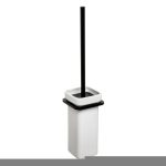 PORTAESCOBILLA ONYX NEGRO