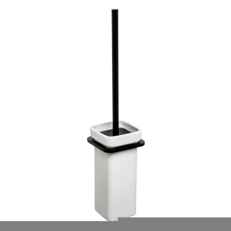 PORTAESCOBILLA ONYX NEGRO